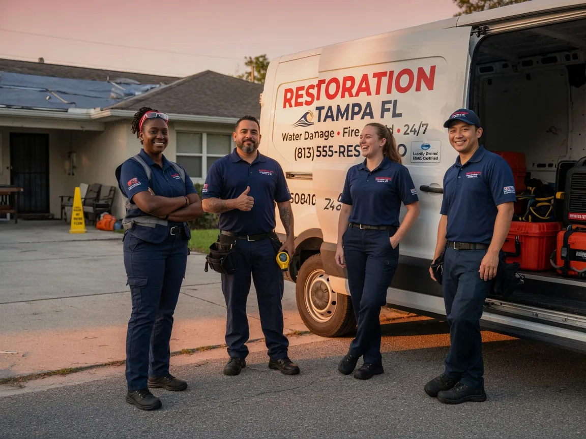 Water Damage Restoration company in Pocasset, OK